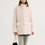 [releasing 10.30 12pm KST] Angelic fur jacket - threetimes