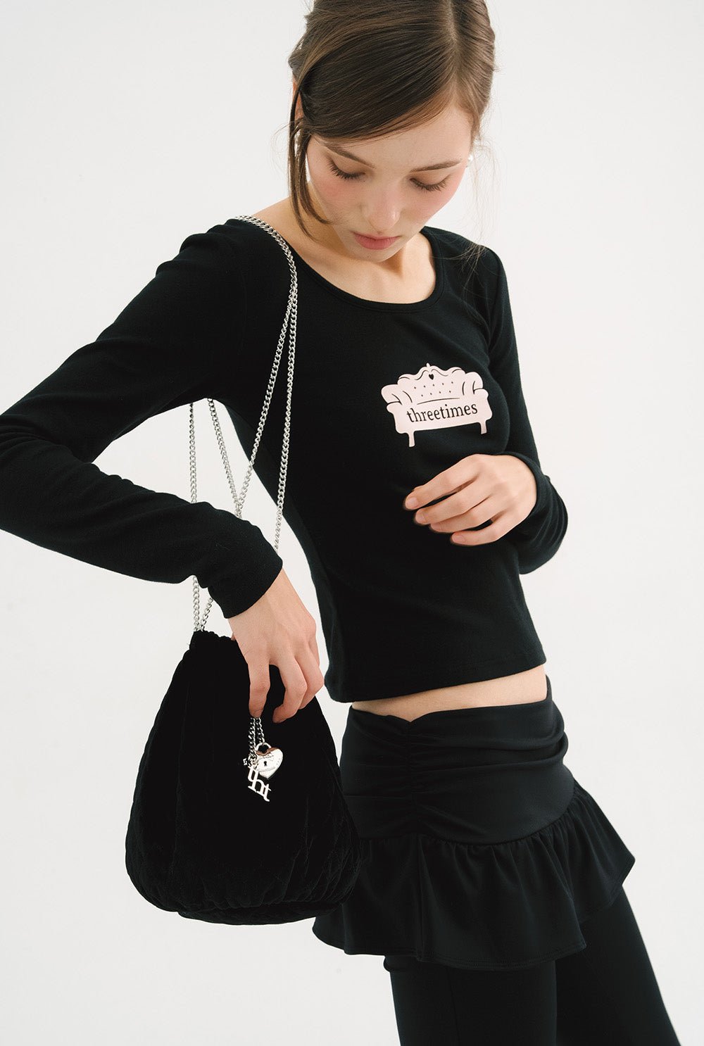 [releasing 10.30 12pm KST] Waffle bucket bag - threetimes