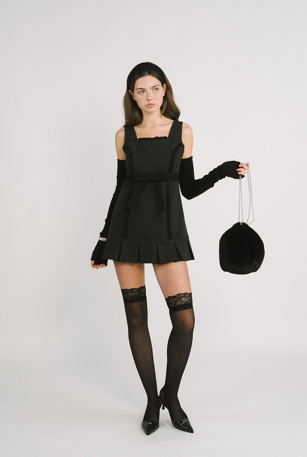 [releasing 12.09 12pm KST] Barbie ribbon dress - threetimes