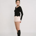 [releasing 12.09 12pm KST] Rose jewel top - threetimes