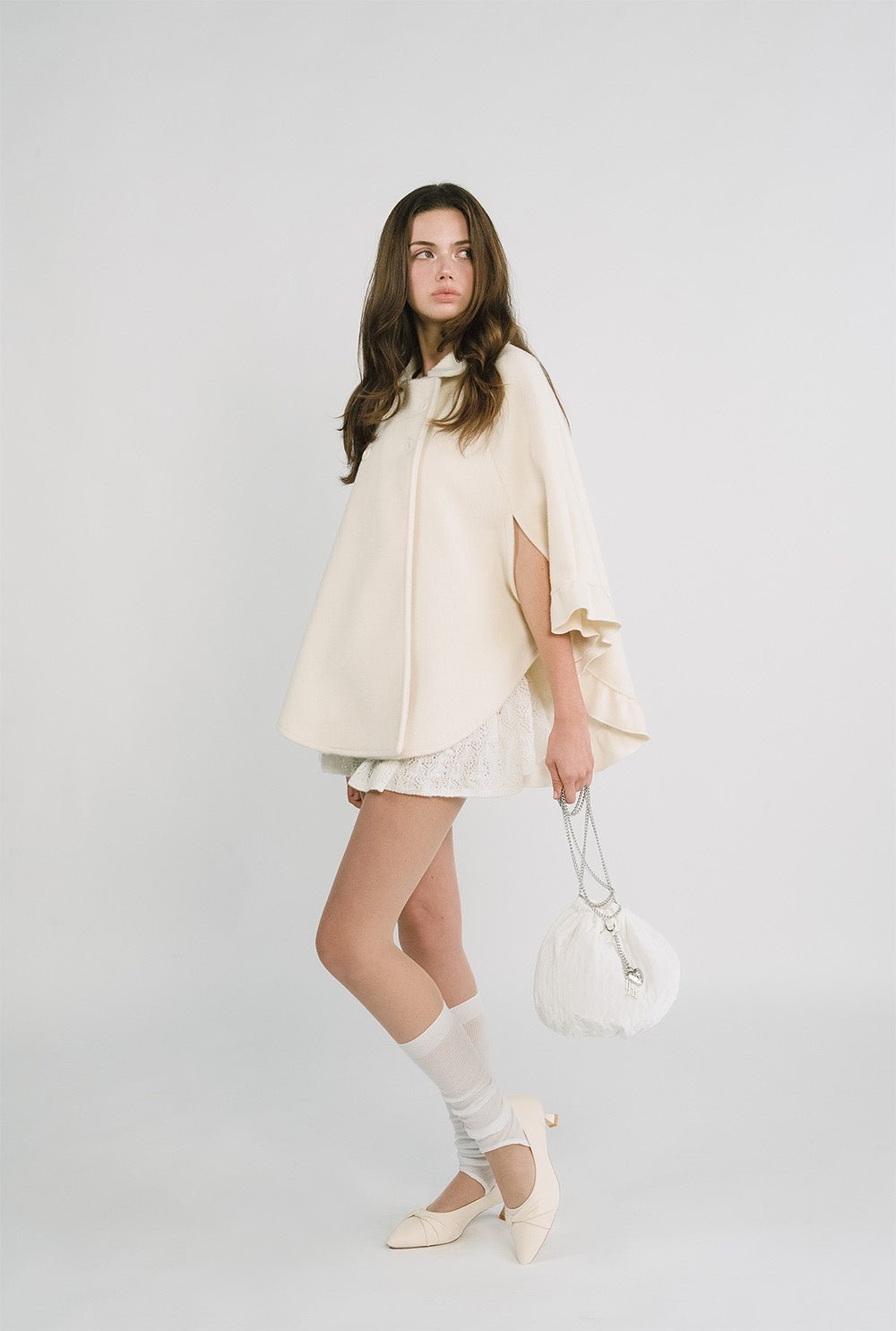 [releasing 12.09 12pm KST] Moon cape jacket - threetimes