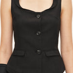 [releasing 09.30 12pm KST] Muse stripe vest - threetimes