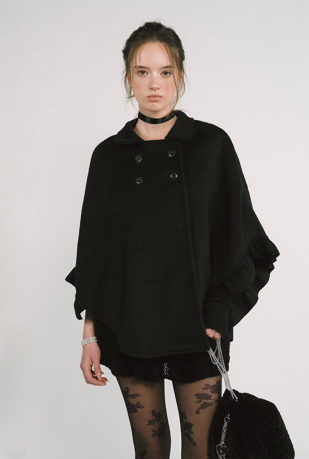 [releasing 12.09 12pm KST] Moon cape jacket - threetimes