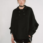 [releasing 12.09 12pm KST] Moon cape jacket - threetimes