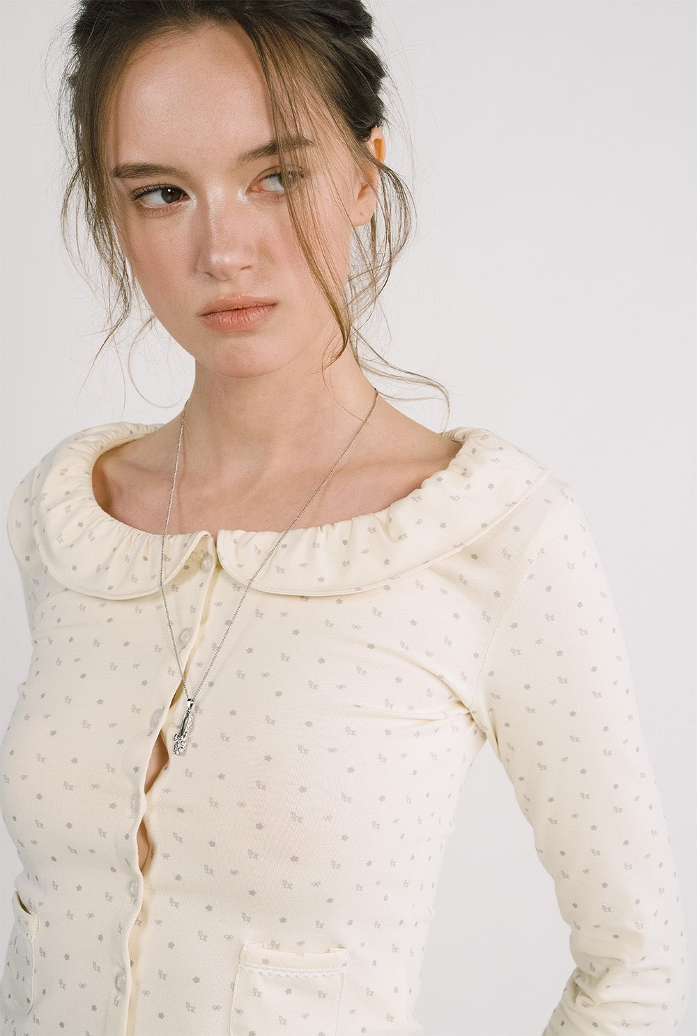 [releasing 12.09 12pm KST] Lolly picot skirt - threetimes