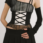 [releasing 12.09 12pm KST] Loew pleats skirt - threetimes