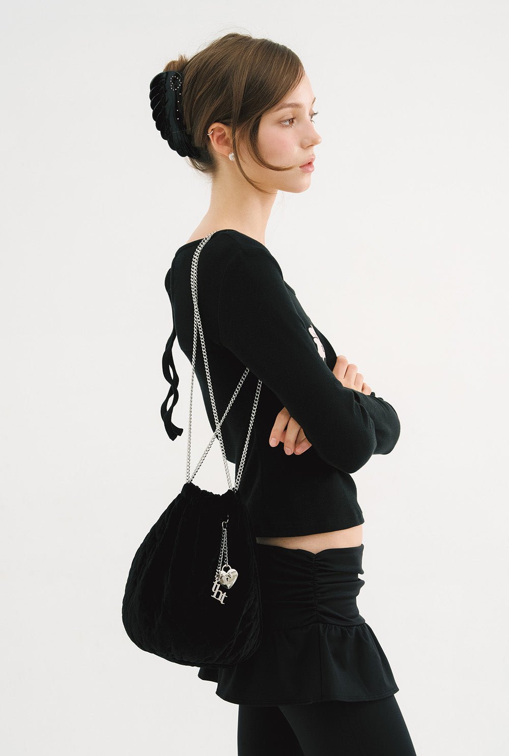 [releasing 10.30 12pm KST] Waffle bucket bag - threetimes