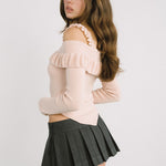 [releasing 12.09 12pm KST] Loew pleats skirt - threetimes