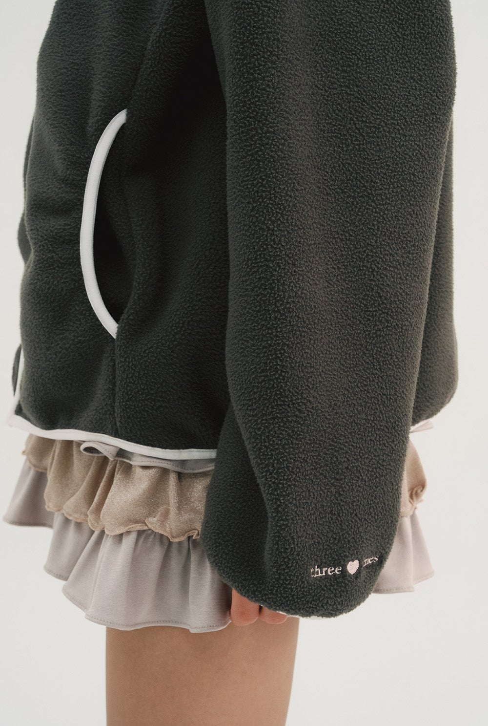 [releasing 10.30 12pm KST] Cookie fleece jacket - threetimes