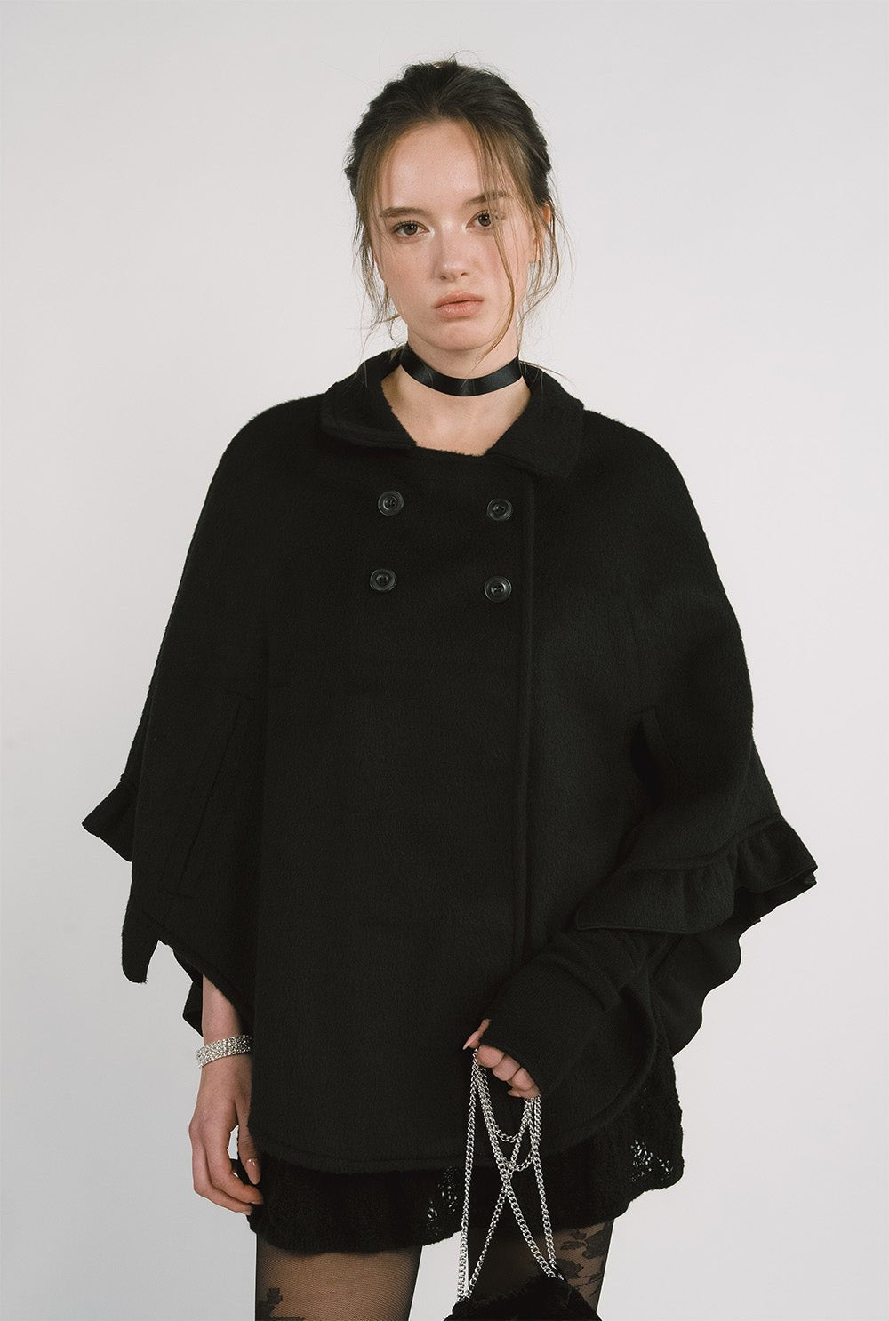 [releasing 12.09 12pm KST] Moon cape jacket - threetimes