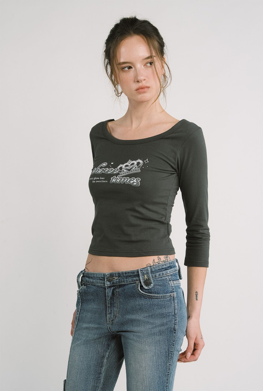 [releasing 12.09 12pm KST] Ava bootcut jeans - threetimes