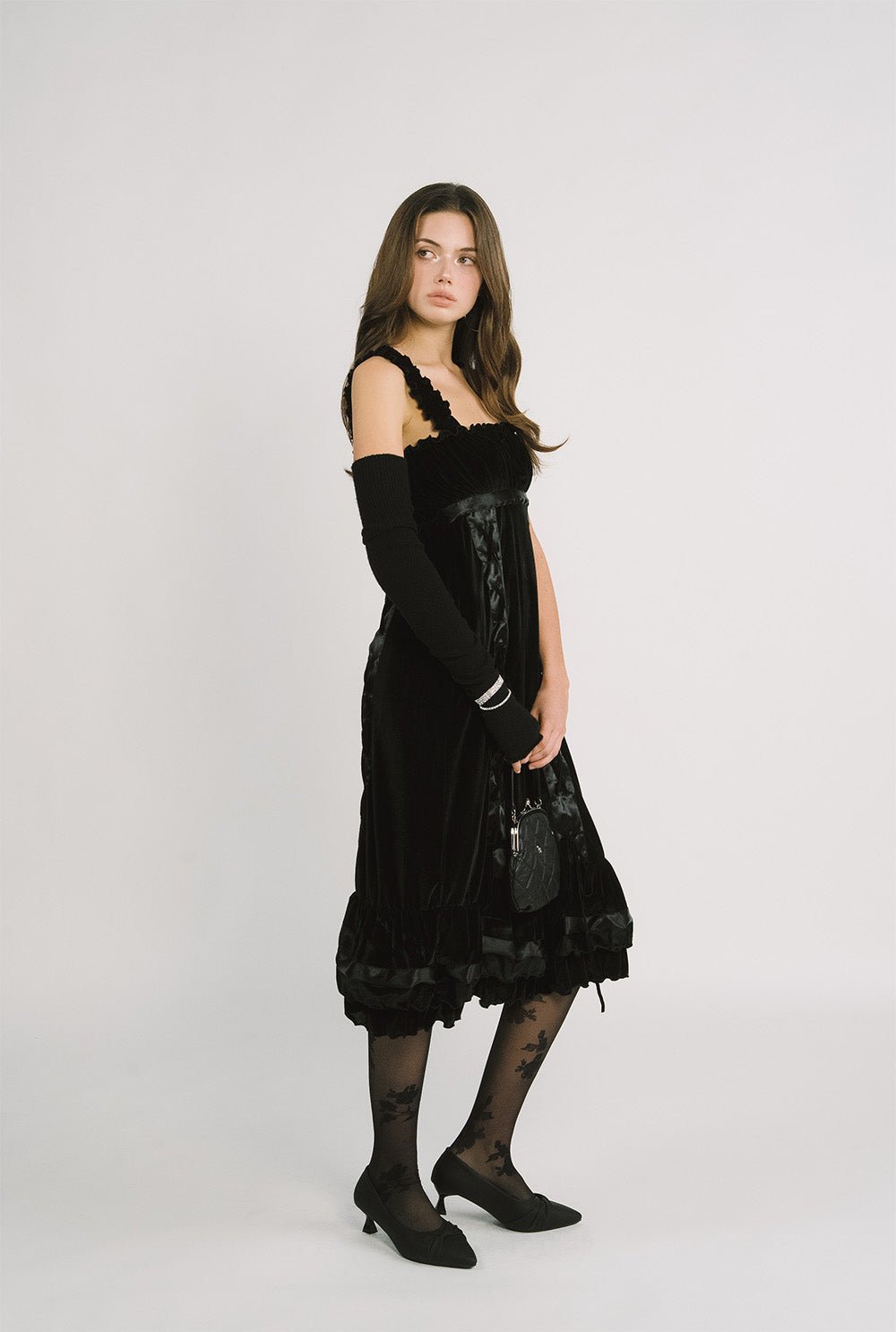 [releasing 12.09 12pm KST] Maxi arm warmers - threetimes