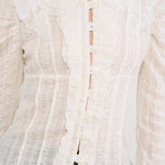 [releasing 12.09 12pm KST] Snow ruffle top - threetimes