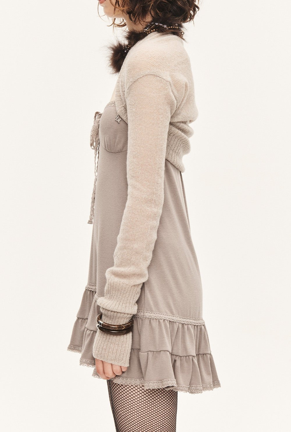 [releasing 09.18 12pm KST] Angel shawl bolero - threetimes