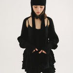 [releasing 10.30 12pm KST] Creamy knit bolero - threetimes