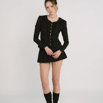 [releasing 12.09 12pm KST] Snow ruffle top - threetimes