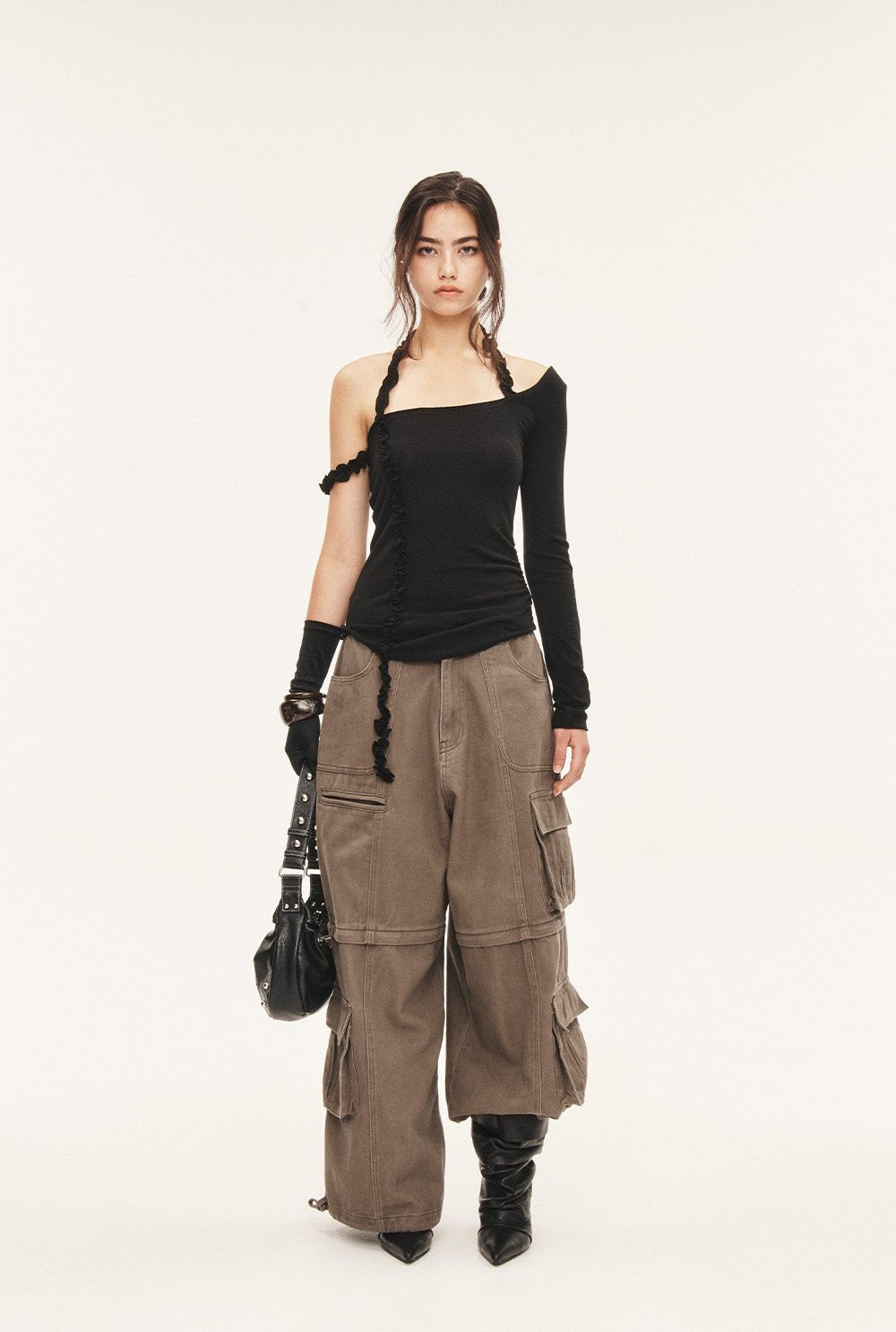 [releasing 09.18 12pm KST] Morgan cargo pants - threetimes