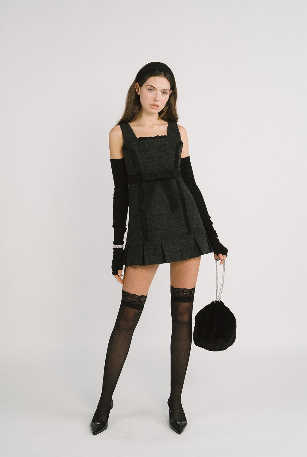 [releasing 12.09 12pm KST] Barbie ribbon dress - threetimes