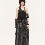 [releasing 09.18 12pm KST] Tartan soup skirt - threetimes