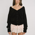 [releasing 12.09 12pm KST] Fairy knit cardigan - threetimes