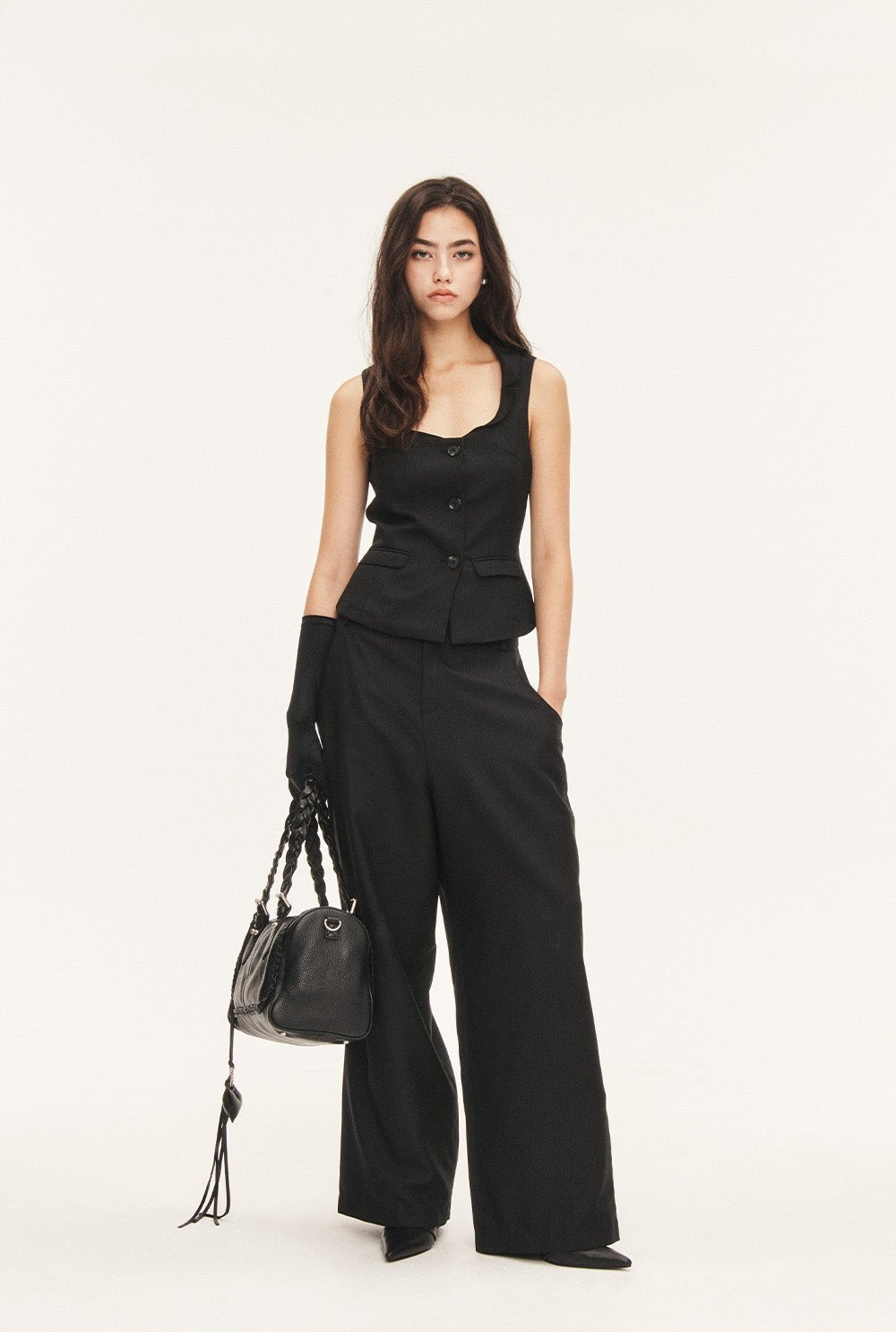 [releasing 09.30 12pm KST] Muse stripe trouser - threetimes