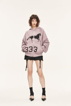 [releasing 09.18 12pm KST] Midnight stud hoodie - threetimes