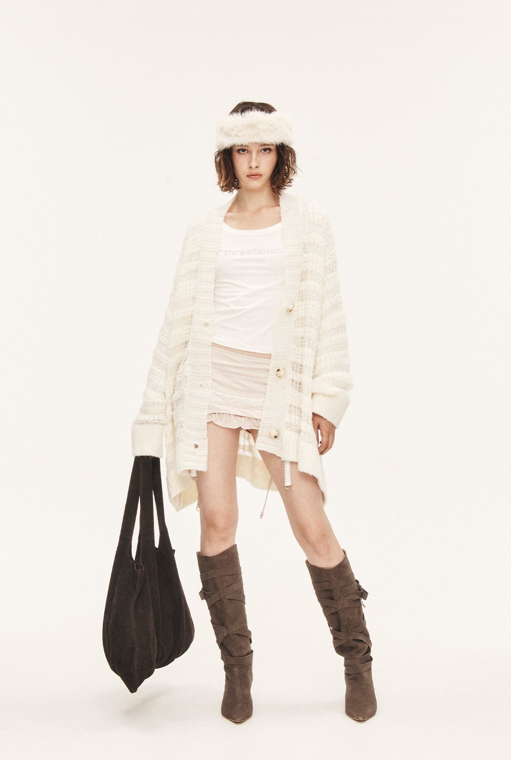 [releasing 09.18 12pm KST] Sora cardigan - threetimes