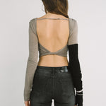 5501 Bootcut black jeans - threetimes