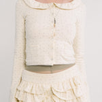 [releasing 12.09 12pm KST] Lolly picot skirt - threetimes