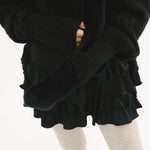 [releasing 10.30 12pm KST] Creamy knit bolero - threetimes