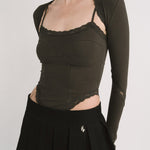 [releasing 12.09 12pm KST] Evelyn lace top - threetimes