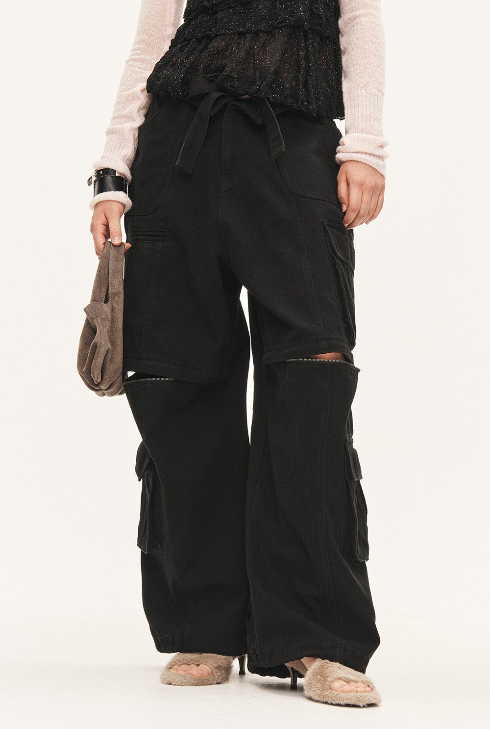 [releasing 09.18 12pm KST] Morgan cargo pants - threetimes