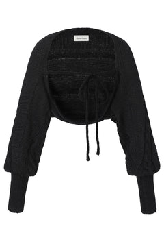 [releasing 10.30 12pm KST] Creamy knit bolero - threetimes