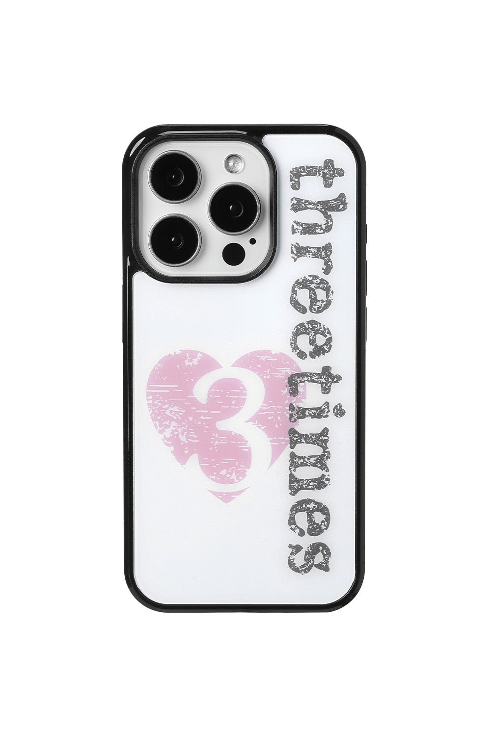 [releasing 09.18 12pm KST] Heart 3 iphone case - threetimes