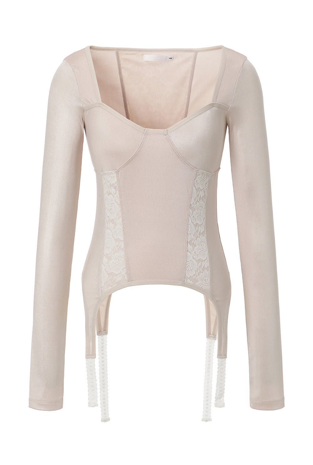 [releasing 09.18 12pm KST] Lace garter top - threetimes