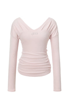 [releasing 12.09 12pm KST] Rose jewel top - threetimes