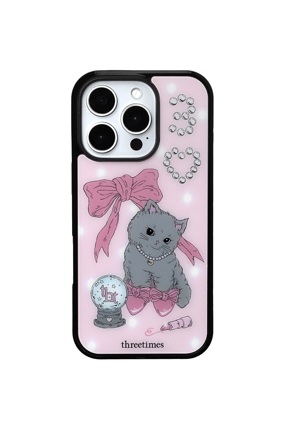 [releasing 12.09 12pm KST] Merry kitten iphone case - threetimes