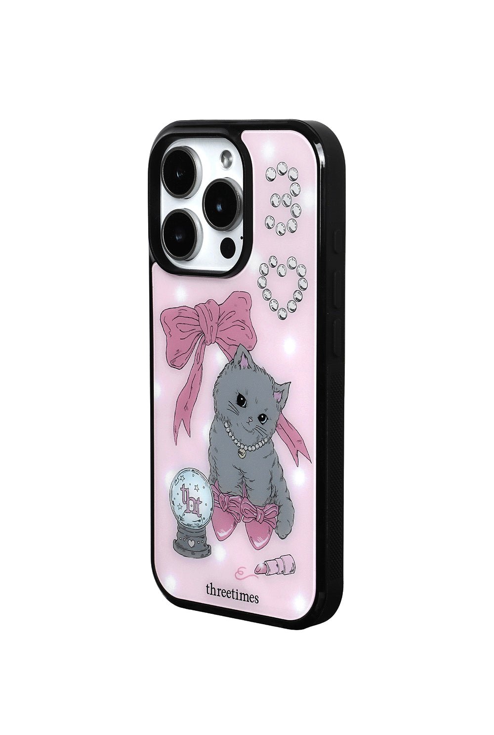 [releasing 12.09 12pm KST] Merry kitten iphone case - threetimes