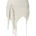 Caribe tie skirt - threetimes