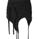 Caribe tie skirt - threetimes