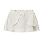 Milky ribbon skirt - threetimes