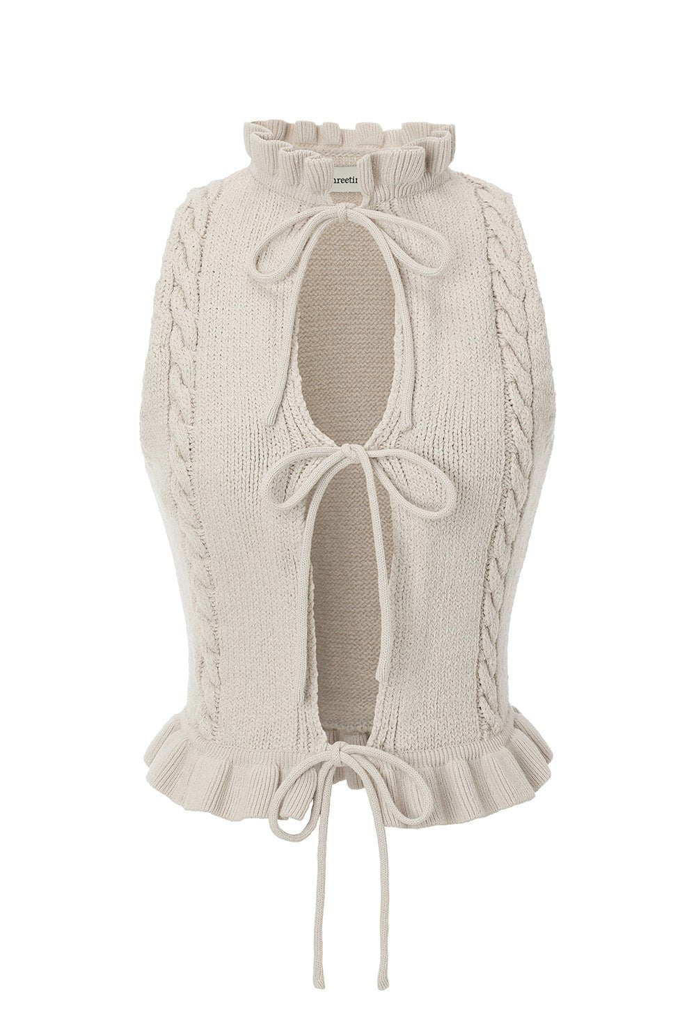 Sandy vest - threetimes