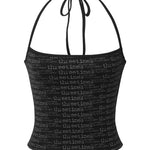 [releasing 07.15 12pm KST] Misty halter top - threetimes