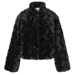 [releasing 10.30 12pm KST] Ribbon tie fur jacket - threetimes