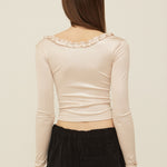 Glossy cardigan - threetimes