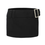 Buckle mini skirt - threetimes