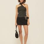 Buckle mini skirt - threetimes