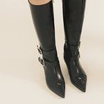 Classic buckle boots - threetimes