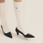 Classic logo pumps - threetimes