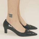 Classic logo pumps - threetimes